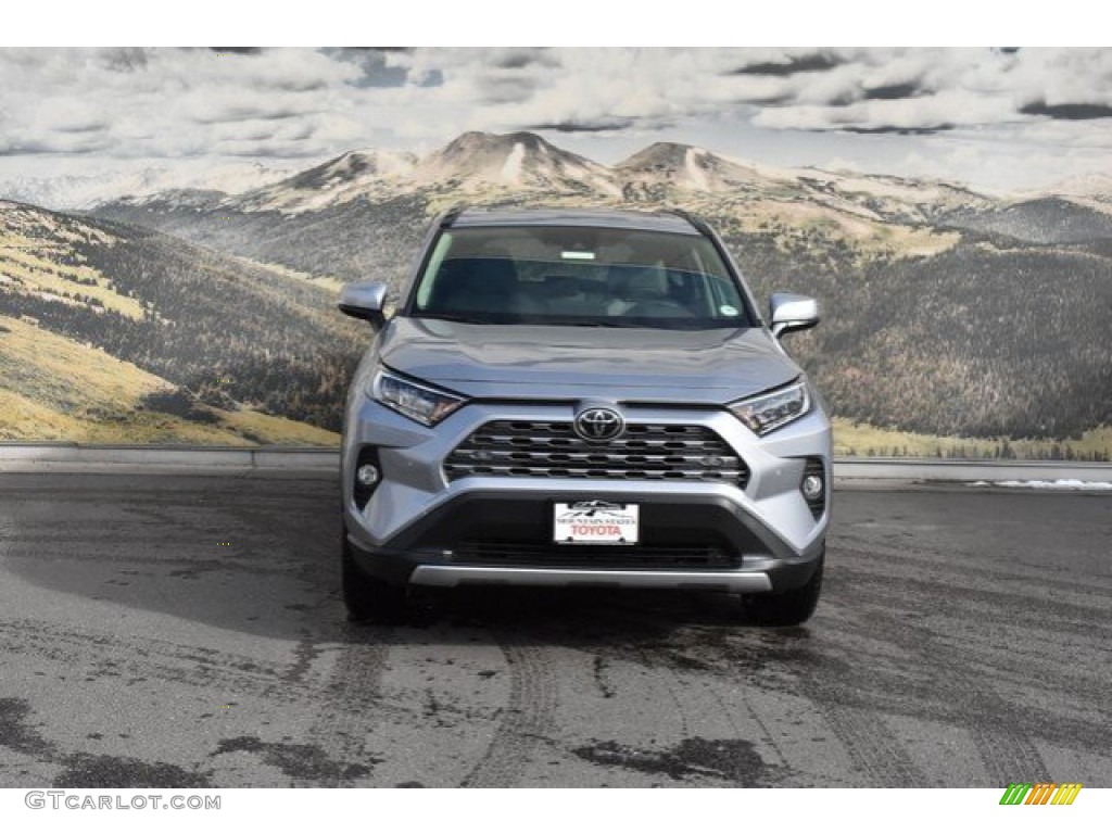 2019 RAV4 Limited AWD - Silver Sky Metallic / Light Gray photo #2