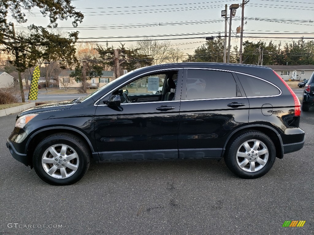 2007 CR-V EX-L 4WD - Nighthawk Black Pearl / Black photo #4