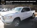 2019 Bright White Ram 1500 Big Horn Crew Cab 4x4  photo #1