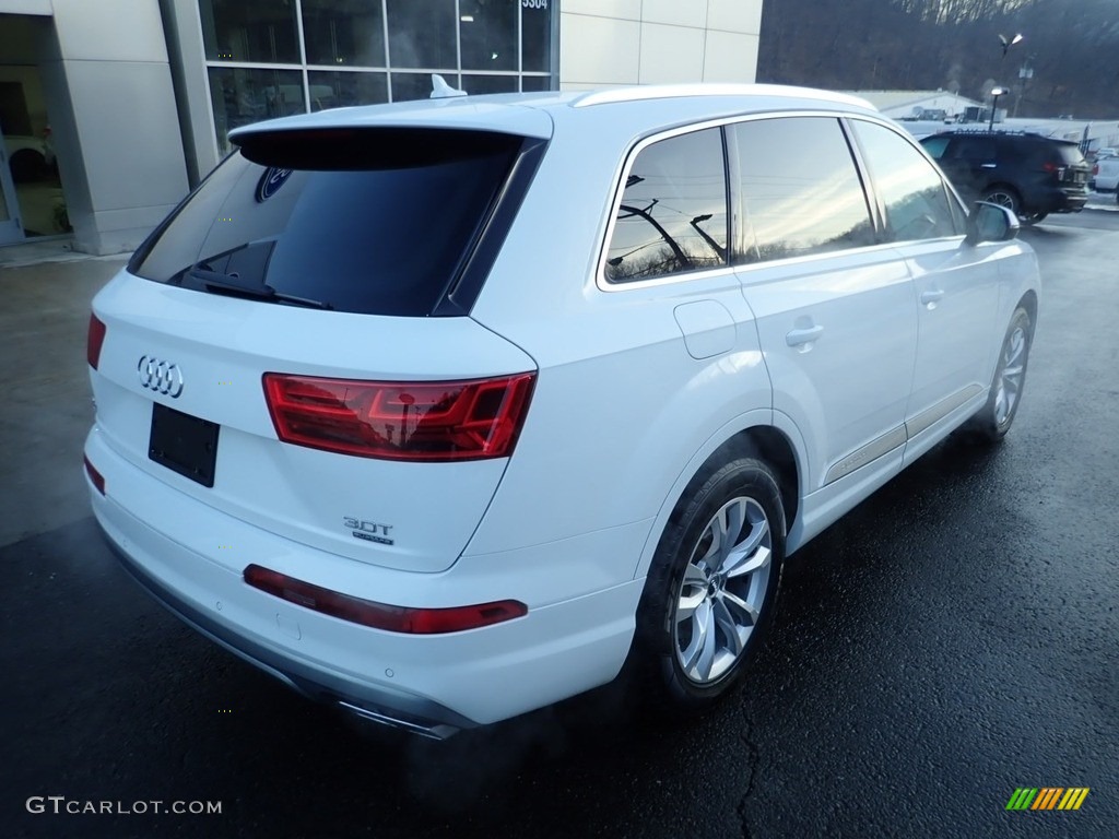 2017 Q7 3.0T quattro Premium Plus - Glacier White Metallic / Rock Gray photo #2