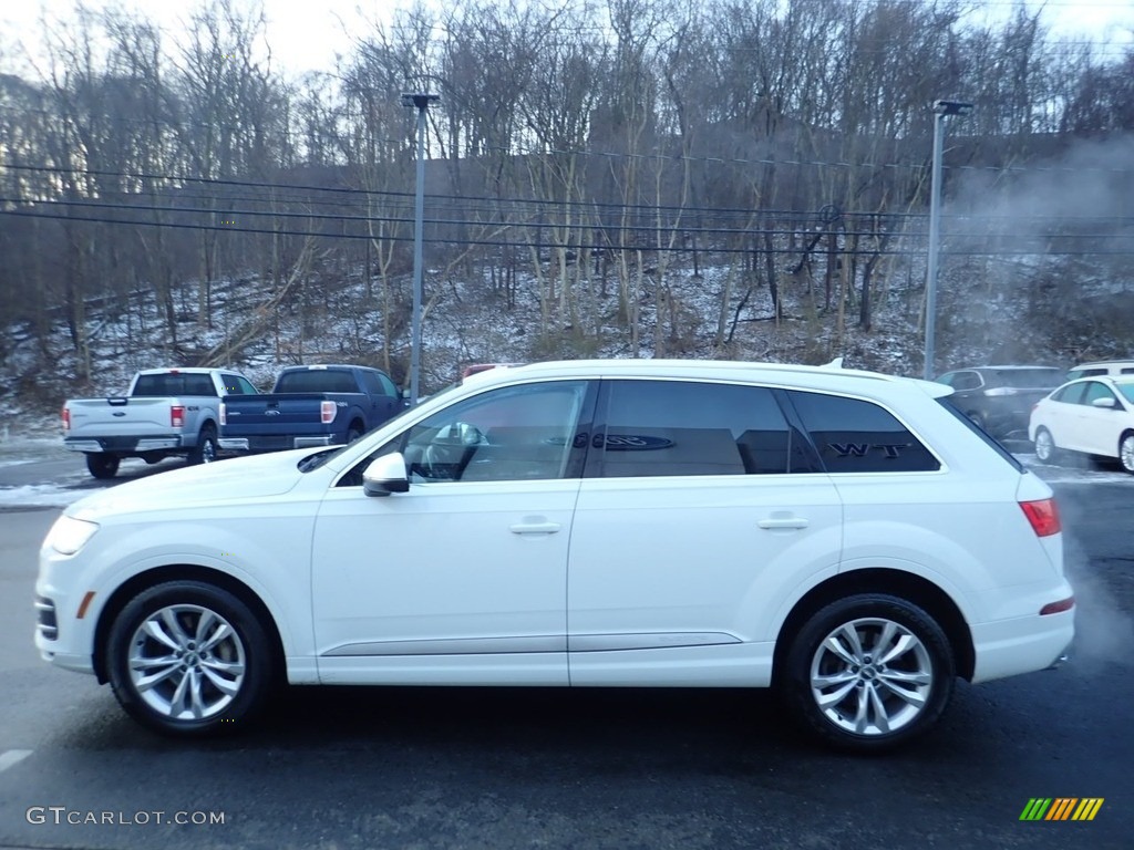 2017 Q7 3.0T quattro Premium Plus - Glacier White Metallic / Rock Gray photo #5