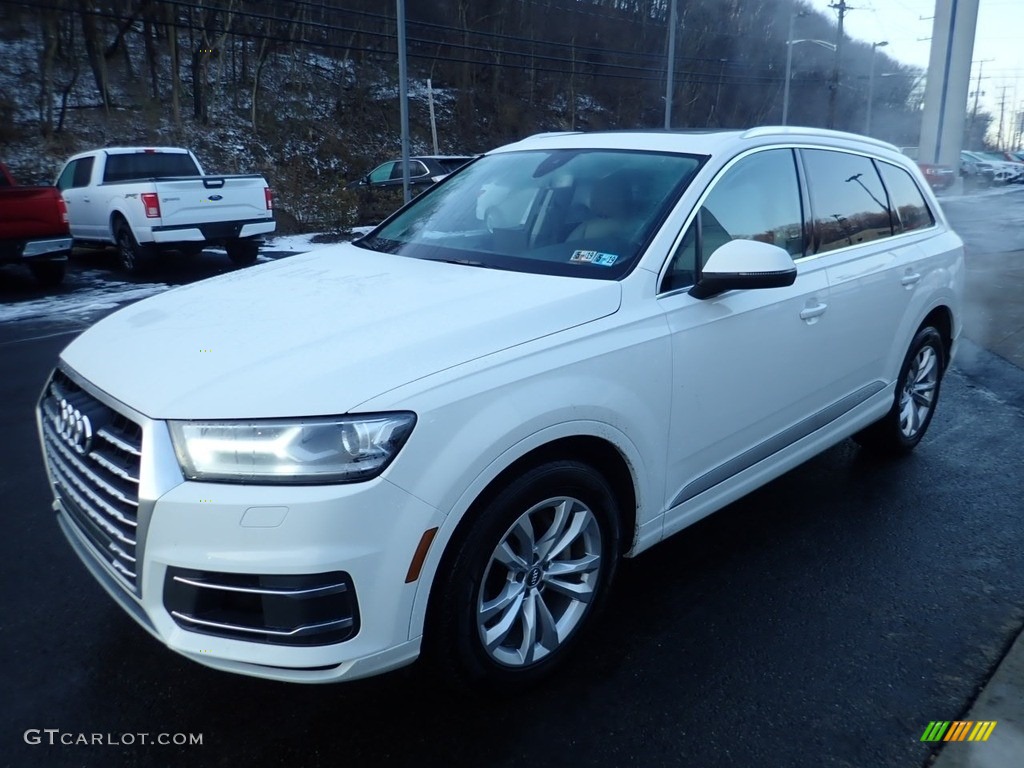 2017 Q7 3.0T quattro Premium Plus - Glacier White Metallic / Rock Gray photo #6