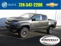 Deepwood Green Metallic 2018 Chevrolet Colorado ZR2 Crew Cab 4x4