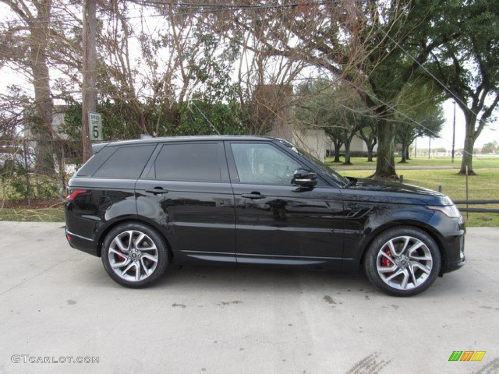 Santorini Black Metallic 2019 Land Rover Range Rover Sport Autobiography Dynamic Exterior Photo #131745751