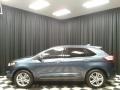 Blue 2018 Ford Edge Titanium AWD