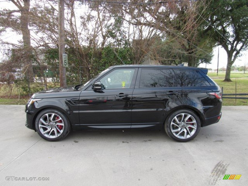 Santorini Black Metallic 2019 Land Rover Range Rover Sport Autobiography Dynamic Exterior Photo #131745853