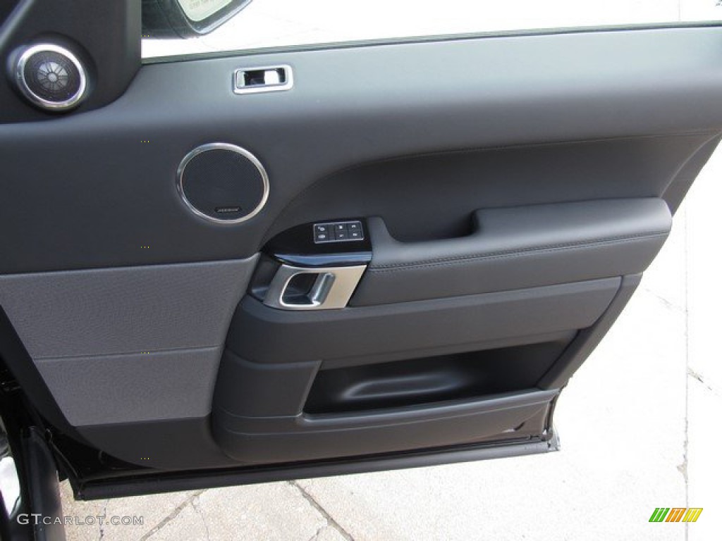 2019 Land Rover Range Rover Sport Autobiography Dynamic Ebony/Ebony Door Panel Photo #131746033