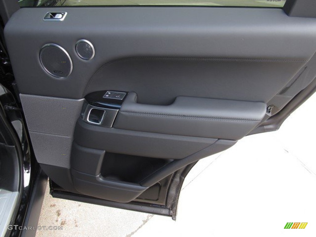 2019 Land Rover Range Rover Sport Autobiography Dynamic Ebony/Ebony Door Panel Photo #131746039