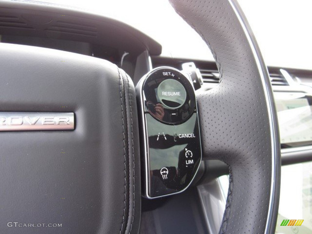 2019 Land Rover Range Rover Sport Autobiography Dynamic Ebony/Ebony Steering Wheel Photo #131746177