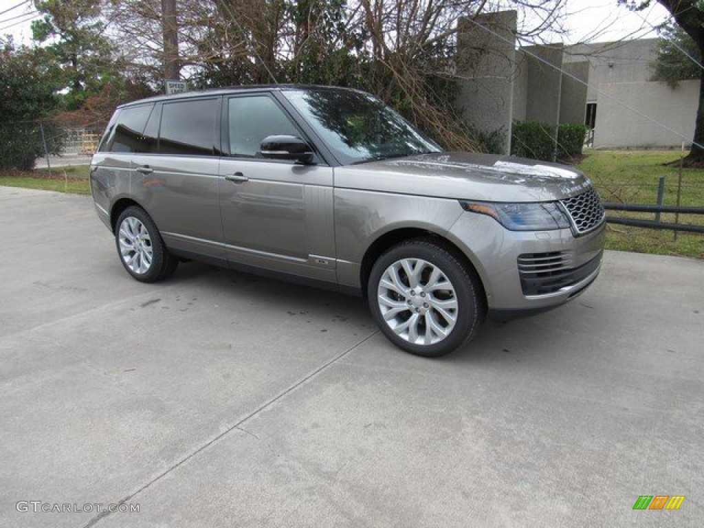 2019 Range Rover Supercharged - Corris Gray Metallic / Ebony/Ebony photo #1