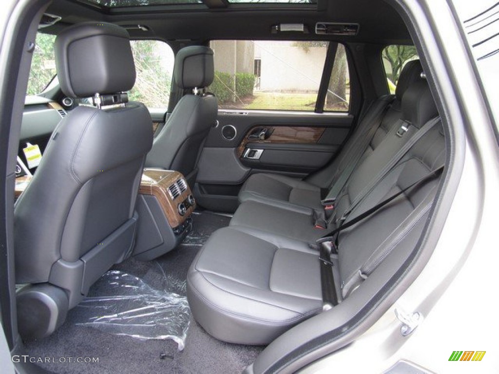 Ebony/Ebony Interior 2019 Land Rover Range Rover Supercharged Photo #131746627