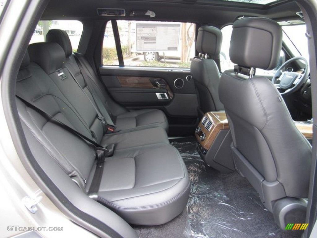 Ebony/Ebony Interior 2019 Land Rover Range Rover Supercharged Photo #131746753