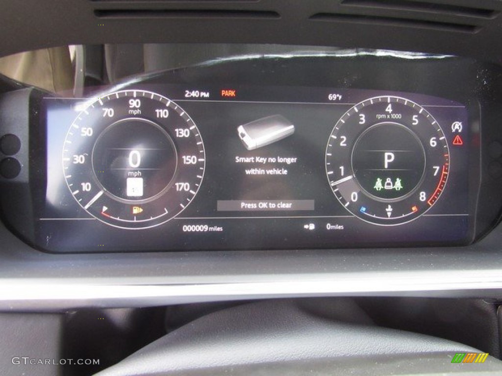 2019 Land Rover Range Rover Supercharged Gauges Photo #131746999