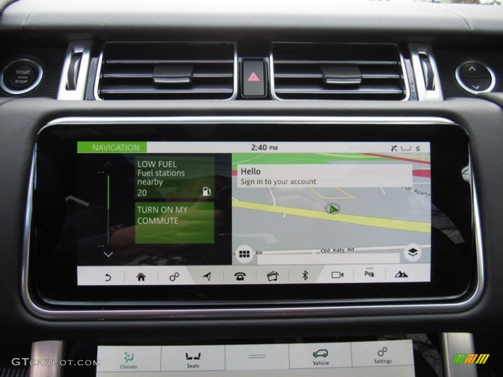 2019 Land Rover Range Rover Supercharged Navigation Photo #131747041