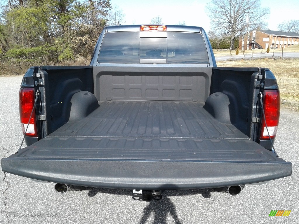 2017 1500 Big Horn Quad Cab 4x4 - Maximum Steel Metallic / Black/Diesel Gray photo #12