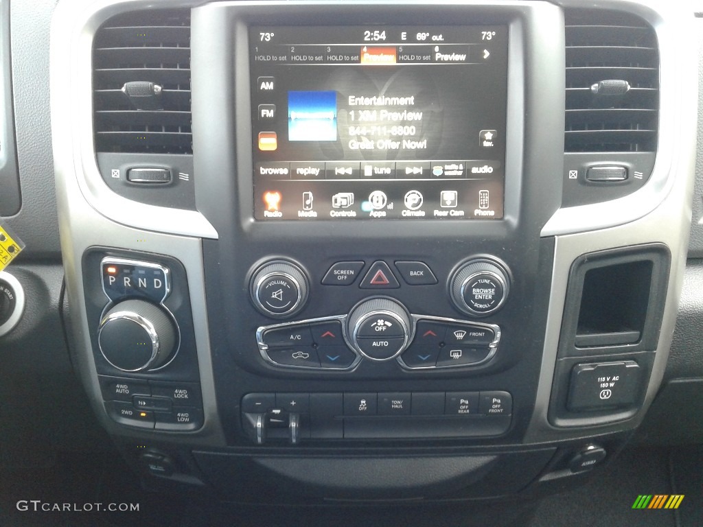 2017 1500 Big Horn Quad Cab 4x4 - Maximum Steel Metallic / Black/Diesel Gray photo #20