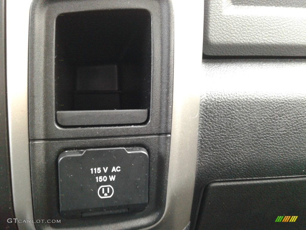 2017 1500 Big Horn Quad Cab 4x4 - Maximum Steel Metallic / Black/Diesel Gray photo #27