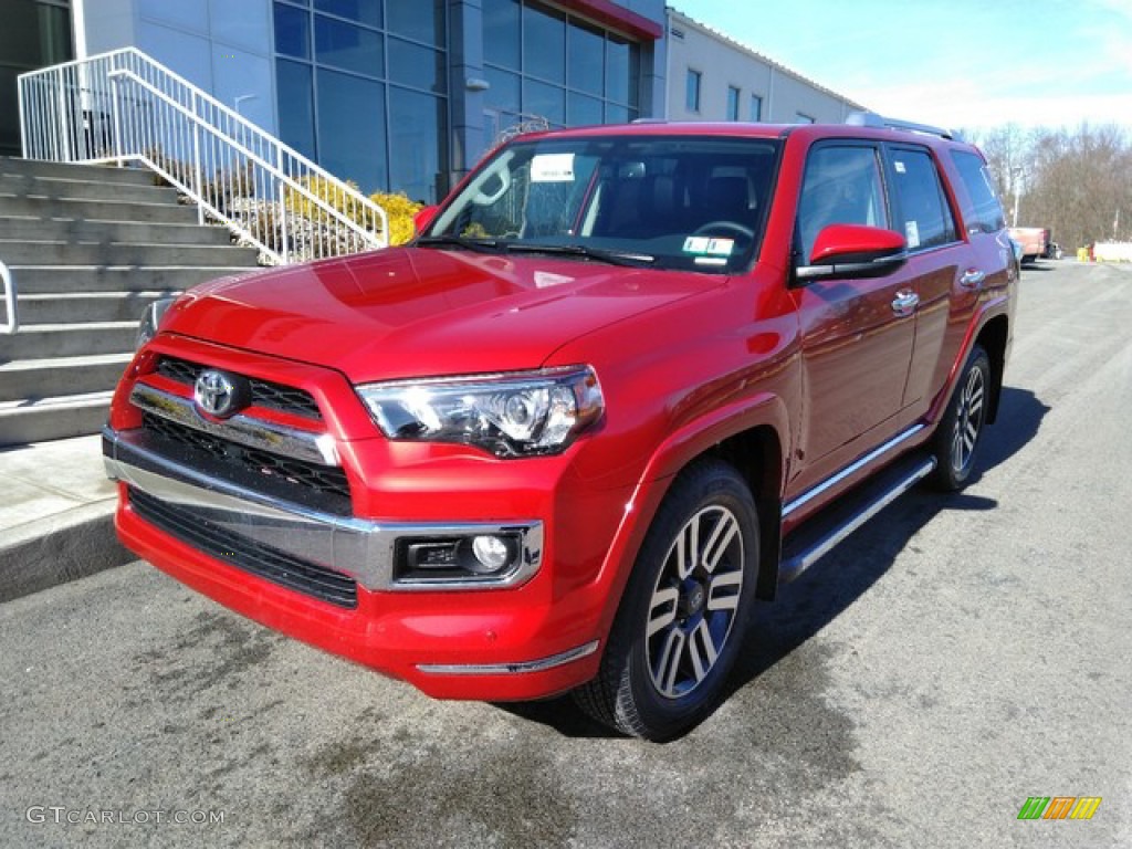 2019 4Runner Limited 4x4 - Barcelona Red Metallic / Black photo #1