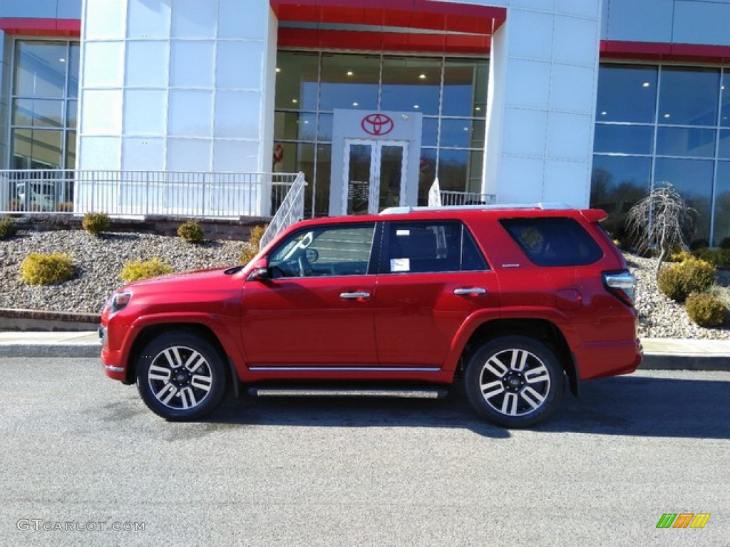 2019 4Runner Limited 4x4 - Barcelona Red Metallic / Black photo #3