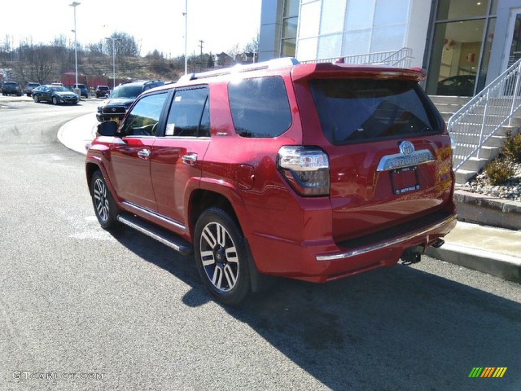 2019 4Runner Limited 4x4 - Barcelona Red Metallic / Black photo #4