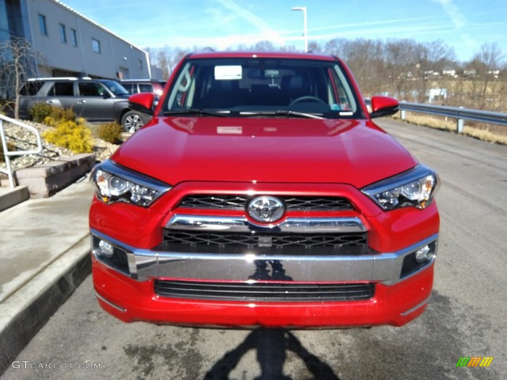 2019 4Runner Limited 4x4 - Barcelona Red Metallic / Black photo #8
