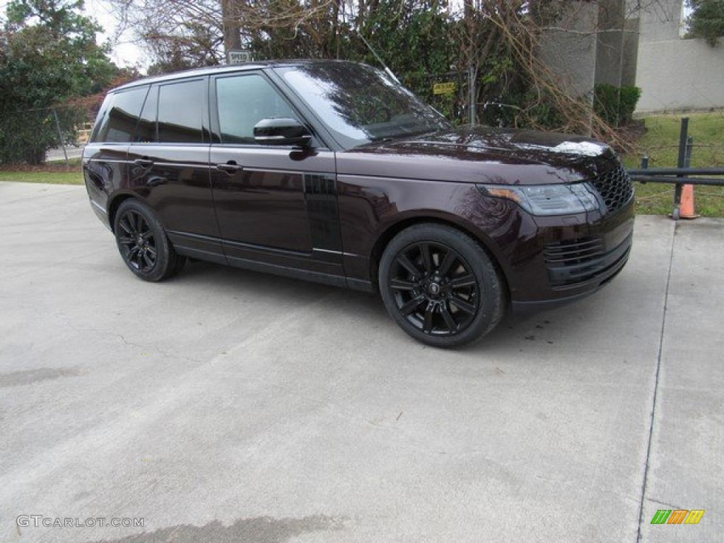 2019 Range Rover HSE - Rosello Red Metallic / Ebony/Ebony photo #1