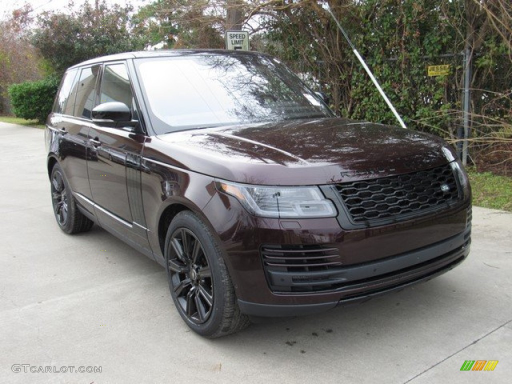 2019 Range Rover HSE - Rosello Red Metallic / Ebony/Ebony photo #2
