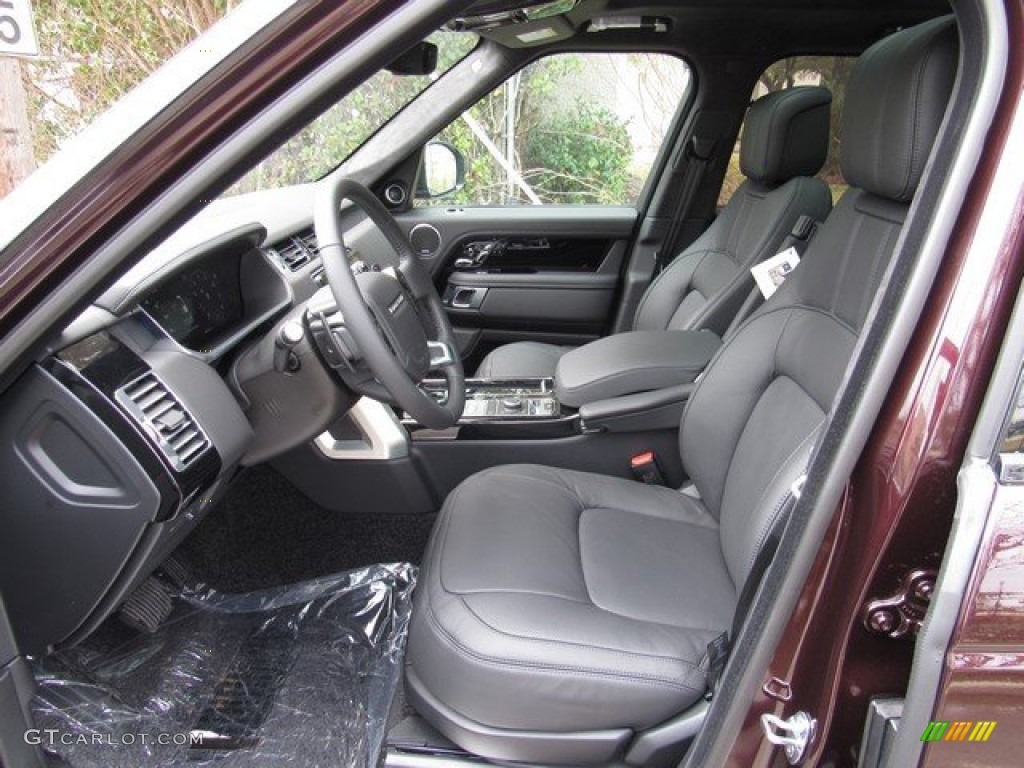 2019 Range Rover HSE - Rosello Red Metallic / Ebony/Ebony photo #3