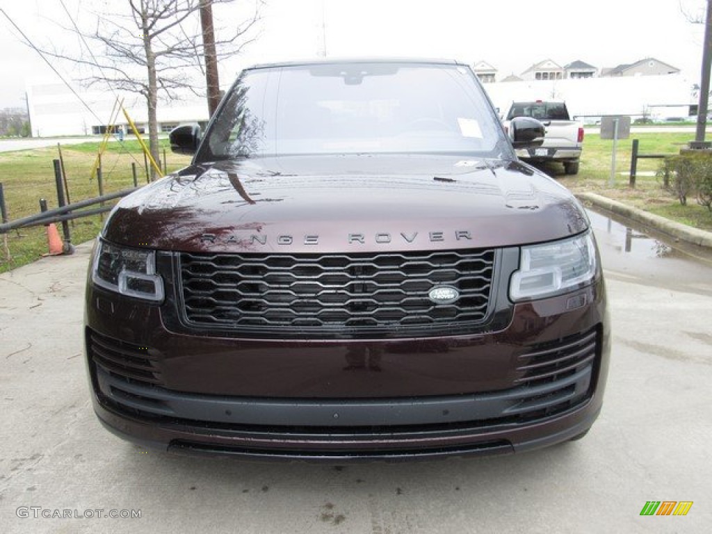 2019 Range Rover HSE - Rosello Red Metallic / Ebony/Ebony photo #8