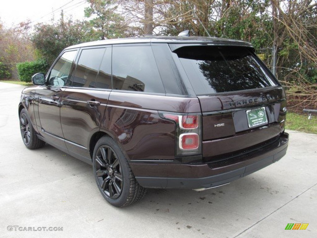 2019 Range Rover HSE - Rosello Red Metallic / Ebony/Ebony photo #11