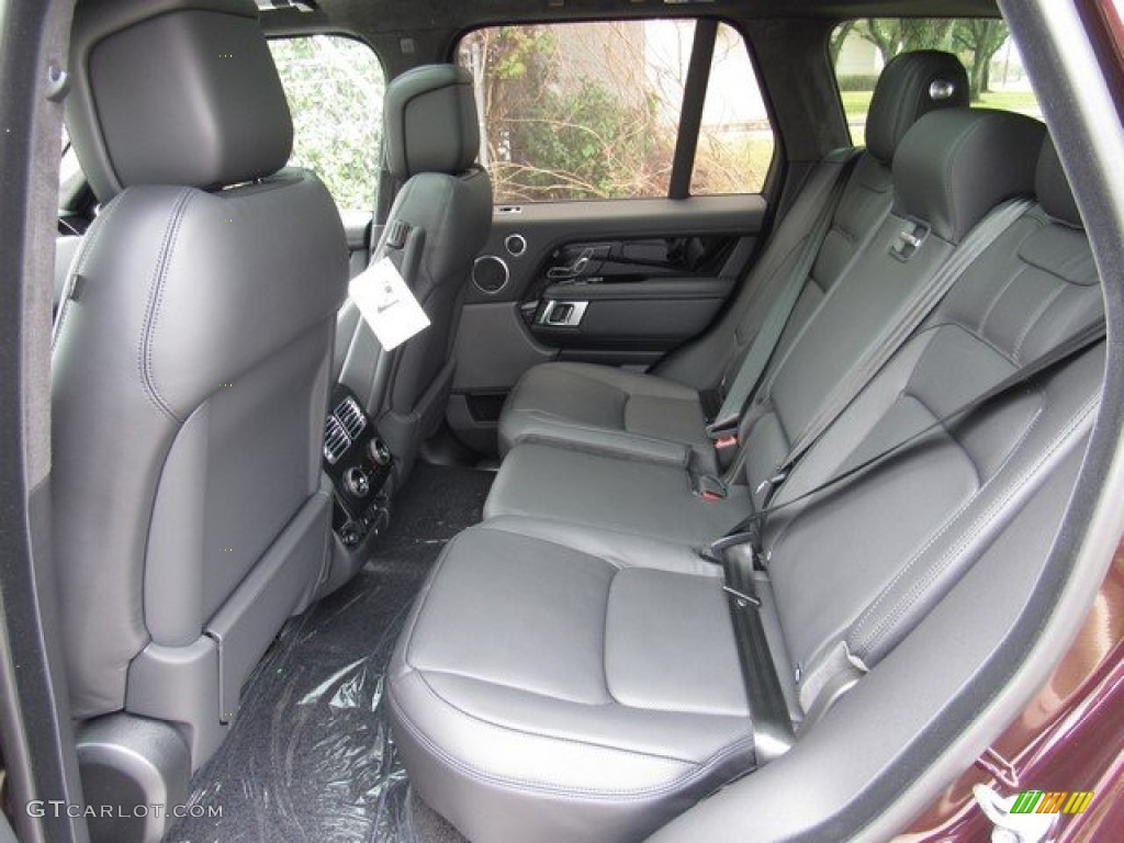 Ebony/Ebony Interior 2019 Land Rover Range Rover HSE Photo #131748190