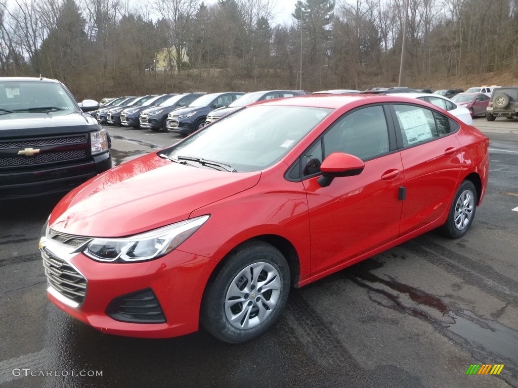 2019 Cruze LS - Red Hot / Jet Black/­Galvanized photo #1