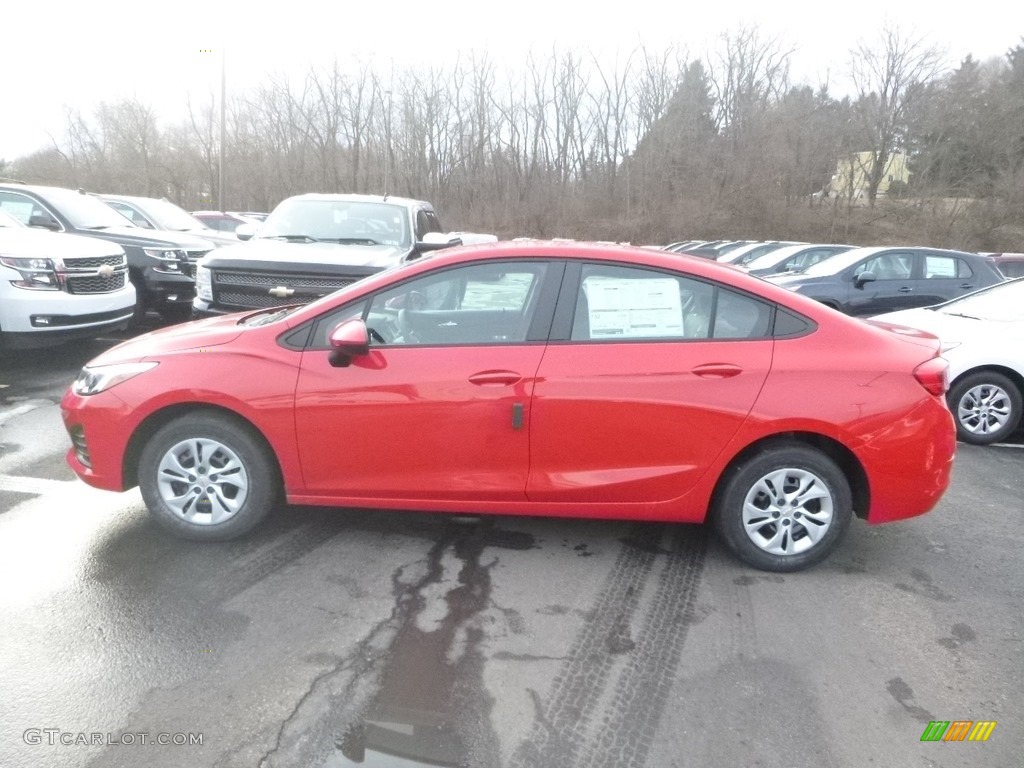 2019 Cruze LS - Red Hot / Jet Black/­Galvanized photo #2