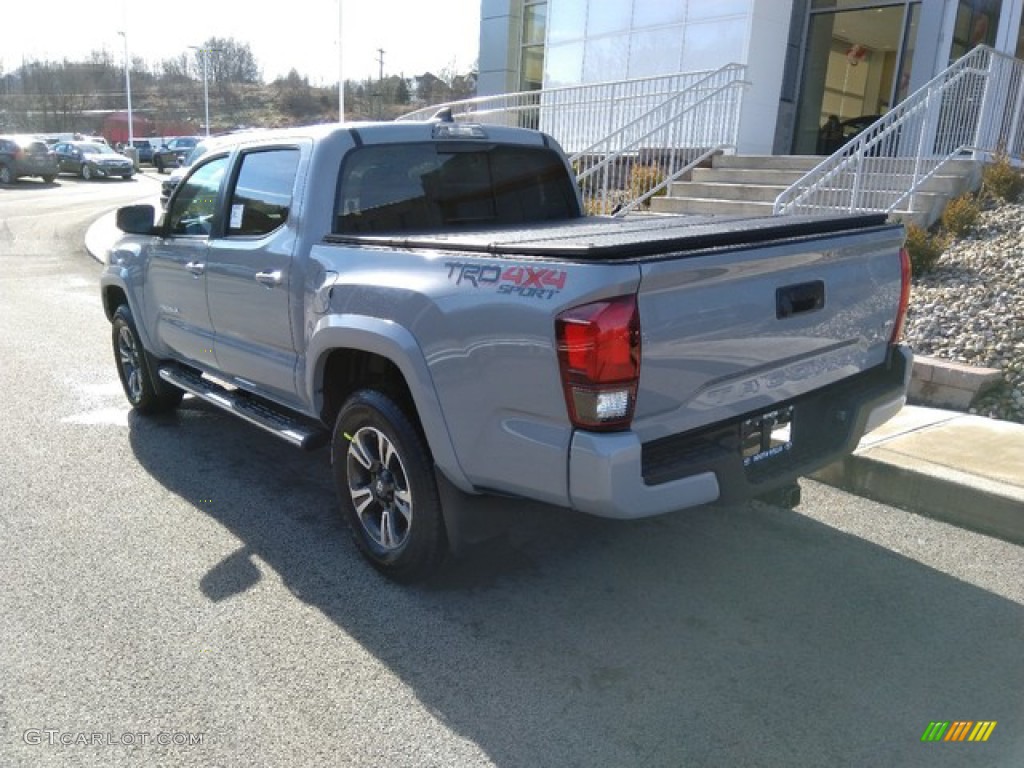 2019 Tacoma TRD Sport Double Cab 4x4 - Cement Gray / TRD Graphite photo #3