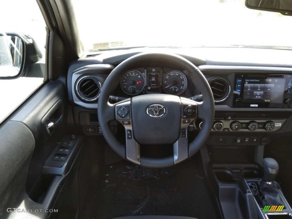 2019 Tacoma TRD Sport Double Cab 4x4 - Cement Gray / TRD Graphite photo #17