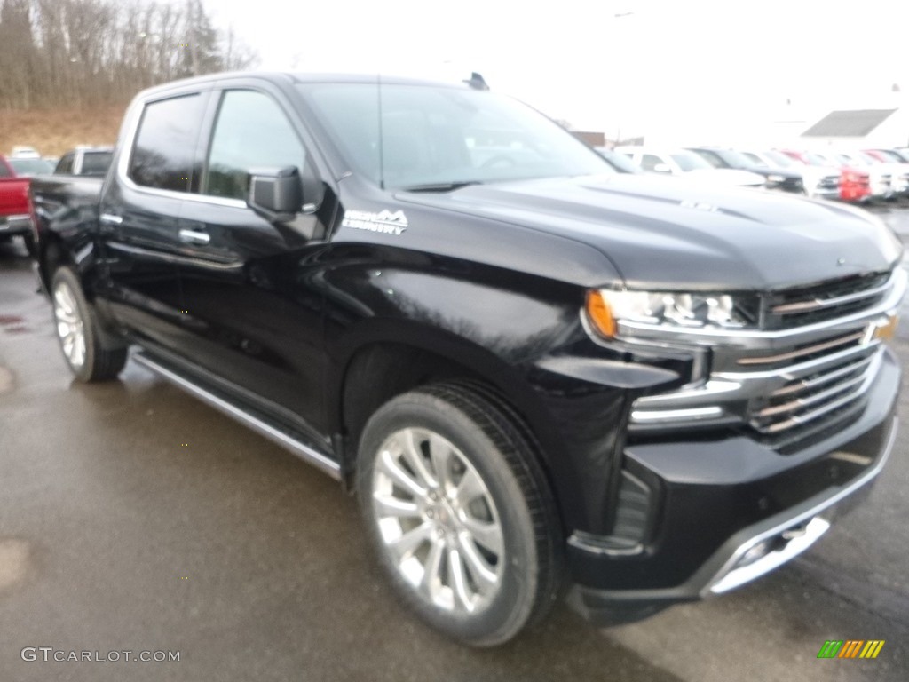 2019 Silverado 1500 High Country Crew Cab 4WD - Black / Jet Black/Umber photo #8