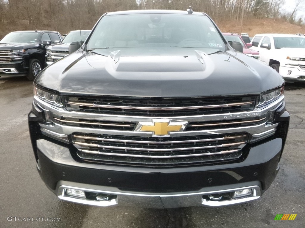 2019 Silverado 1500 High Country Crew Cab 4WD - Black / Jet Black/Umber photo #9