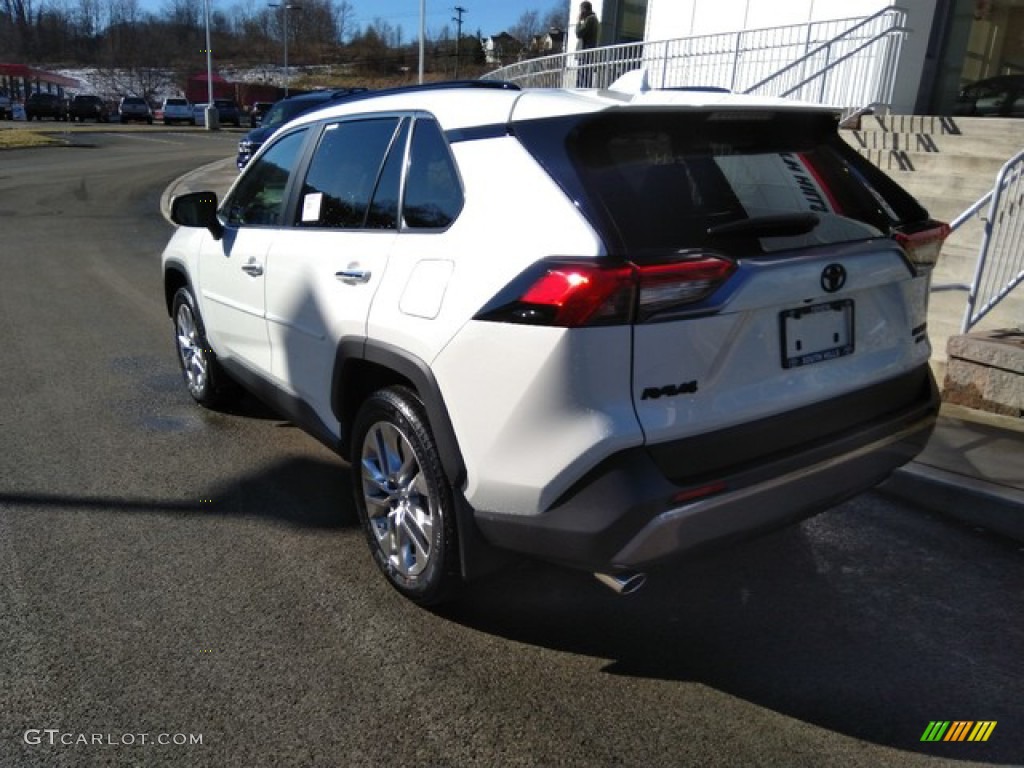 2019 RAV4 LE AWD - Blizzard White Pearl / Light Gray photo #3