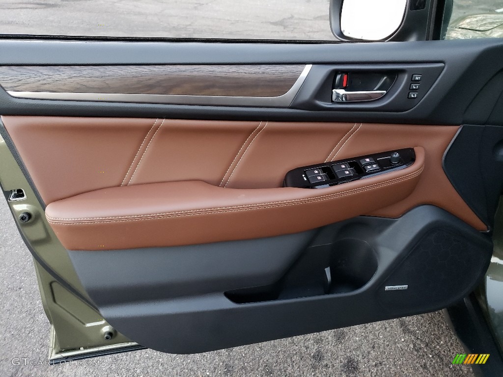 2019 Subaru Outback 2.5i Touring Java Brown Door Panel Photo #131752522