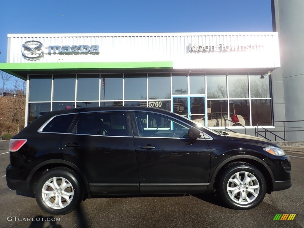 2012 CX-9 Touring AWD - Brilliant Black / Black photo #1