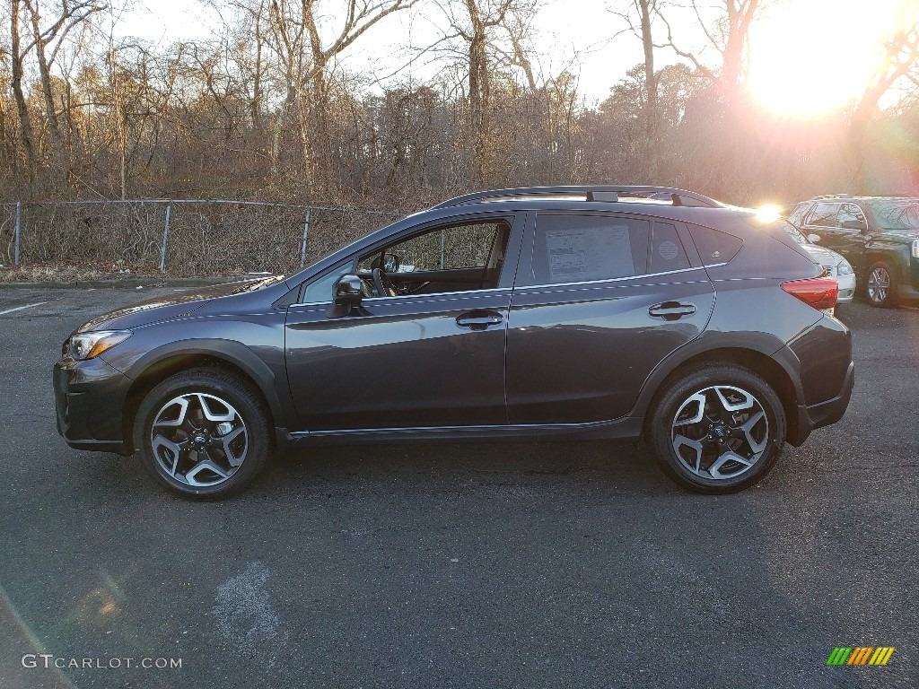 2019 Crosstrek 2.0i Limited - Dark Gray Metallic / Black photo #3