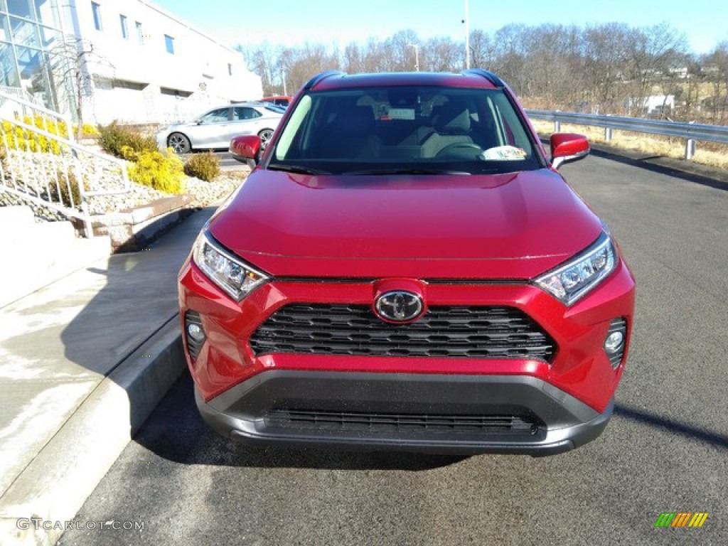 2019 RAV4 XLE AWD - Ruby Flare Pearl / Black photo #8