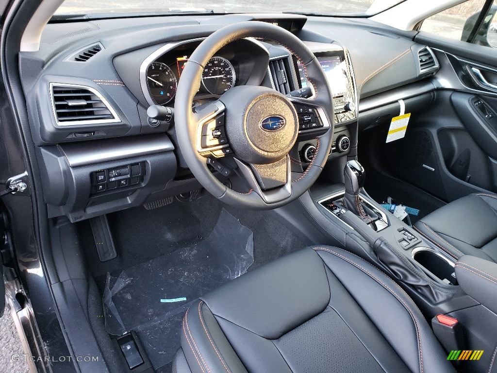 2019 Crosstrek 2.0i Limited - Dark Gray Metallic / Black photo #7