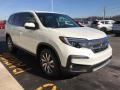 2019 White Diamond Pearl Honda Pilot EX-L AWD  photo #5