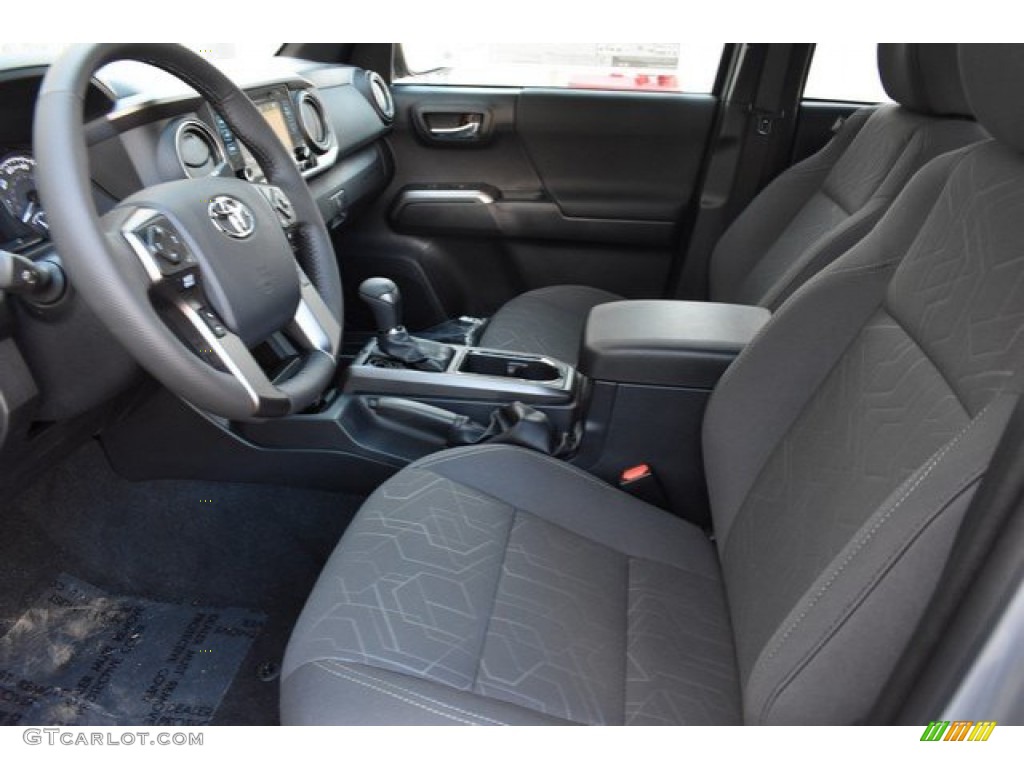 TRD Graphite Interior 2019 Toyota Tacoma TRD Sport Double Cab 4x4 Photo #131757082