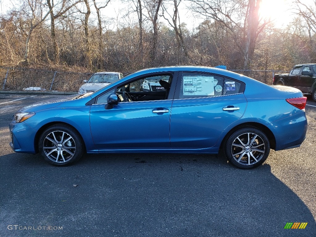 2019 Impreza 2.0i Limited 4-Door - Island Blue Pearl / Black photo #3