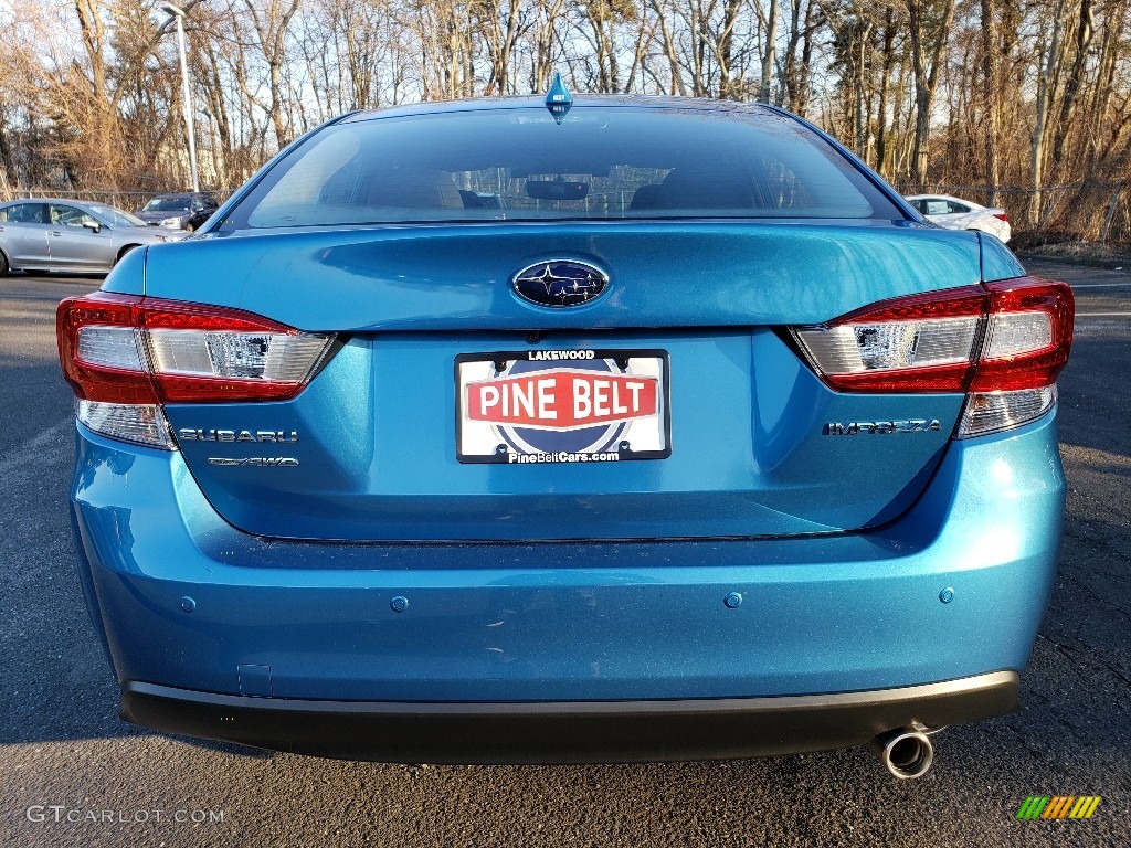 2019 Impreza 2.0i Limited 4-Door - Island Blue Pearl / Black photo #5