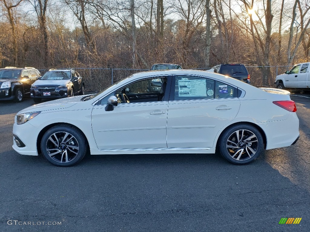 2019 Legacy 2.5i Sport - Crystal White Pearl / Two-Tone Gray photo #3