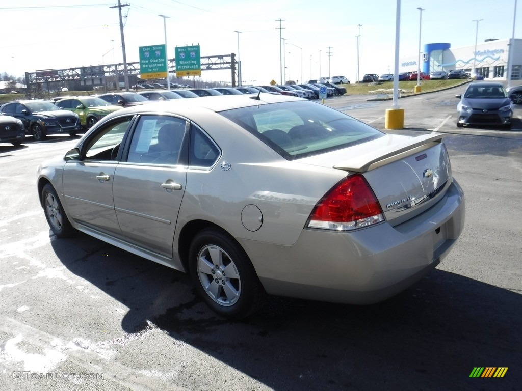 2009 Impala LT - Gold Mist Metallic / Neutral photo #9