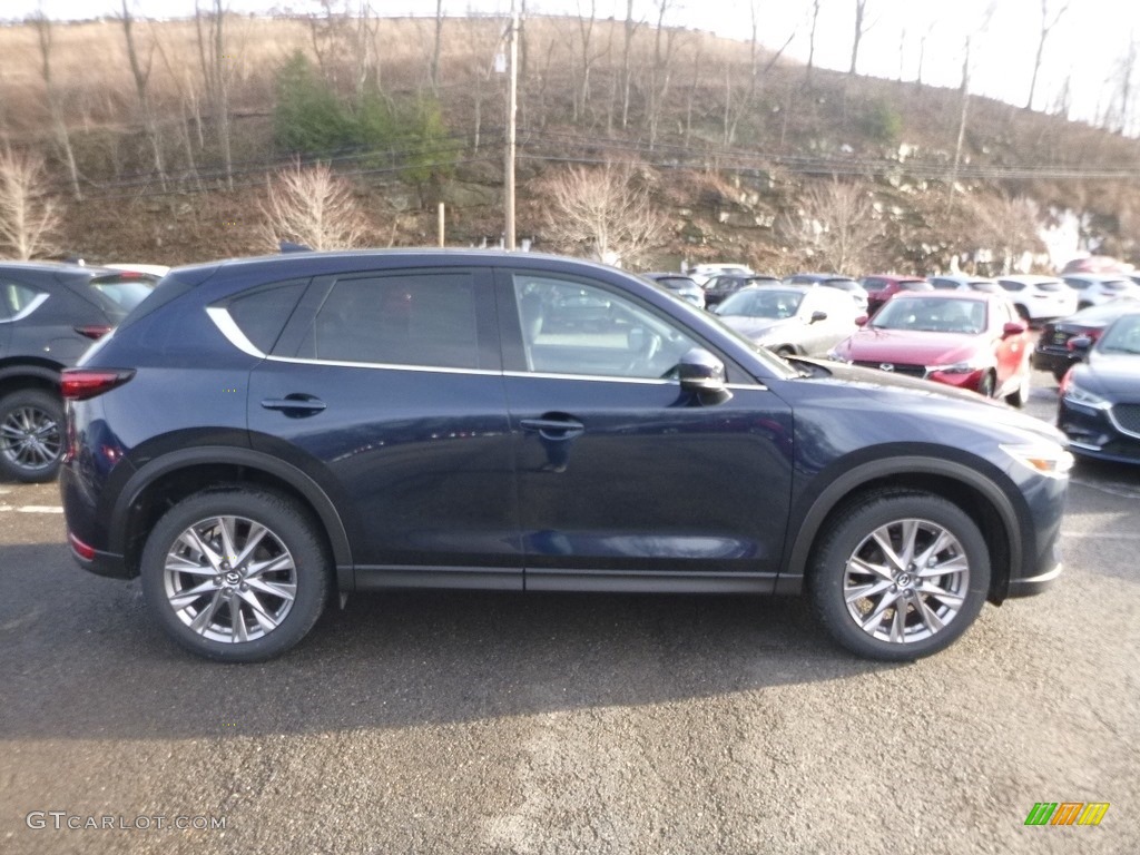 2019 CX-5 Grand Touring AWD - Deep Crystal Blue Mica / Black photo #1